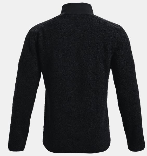 Siyah Erkek UA SweaterFleece Pile Kazak