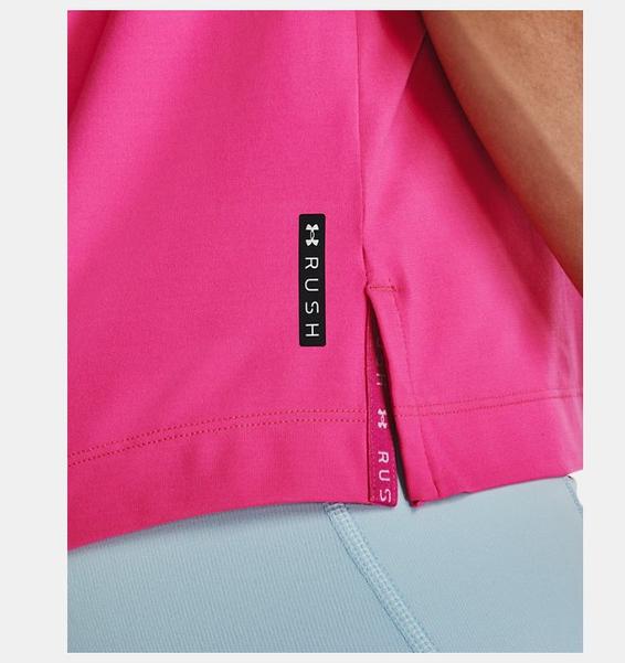 Pembe Kadın UA RUSH™ Energy Kısa Kollu