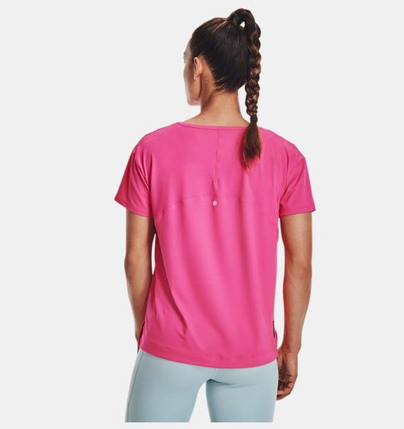Pembe Kadın UA RUSH™ Energy Kısa Kollu