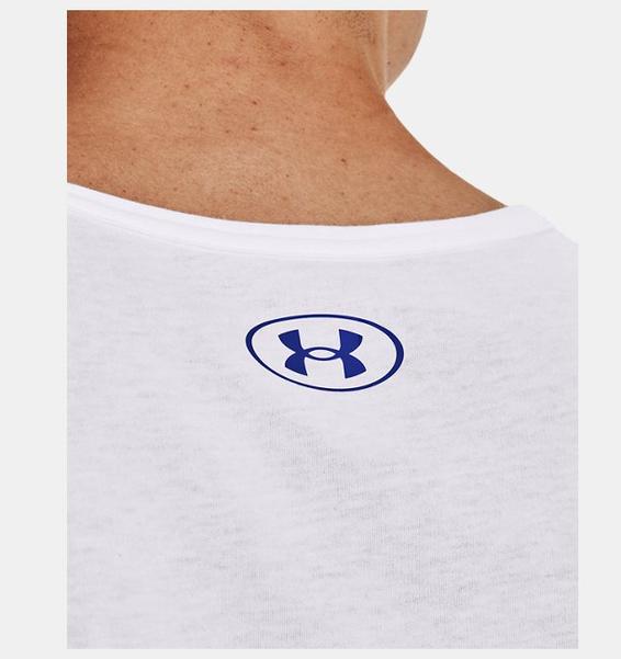 Beyaz Erkek UA Sportstyle Logo Atlet