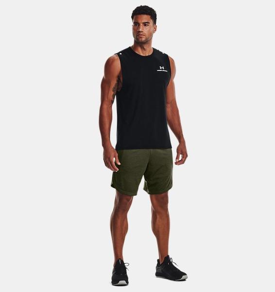 Haki Erkek UA Örgü Performance Antrenman Şortu