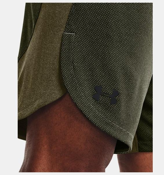 Haki Erkek UA Örgü Performance Antrenman Şortu