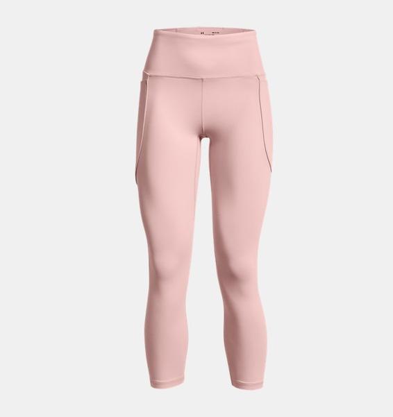 Pembe Kadın UA Meridian + Moisture Infuse 7/8 Tayt