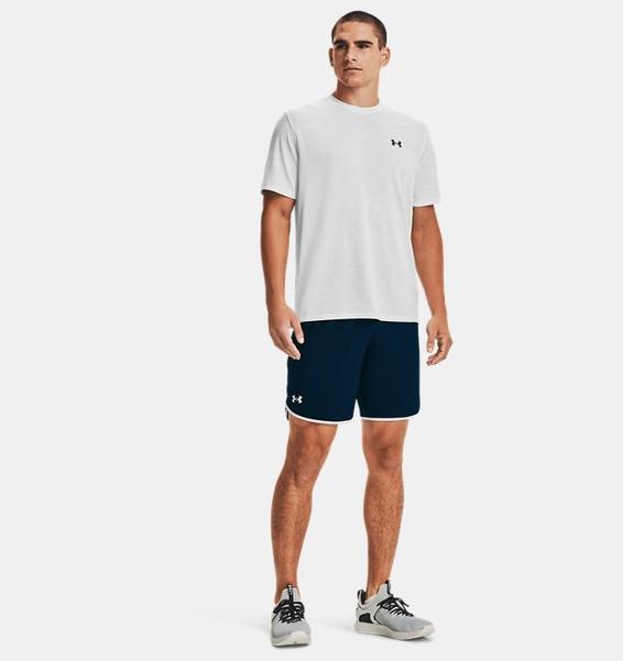 Lacivert Erkek UA HIIT Dokuma Şort