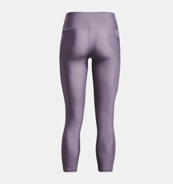 Mor Kadın HeatGear® Armour Hi-Rise Bilekte Tayt