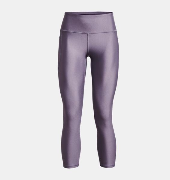 Mor Kadın HeatGear® Armour Hi-Rise Bilekte Tayt