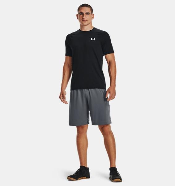Siyah Erkek UA Raid 2.0 Kısa Kollu