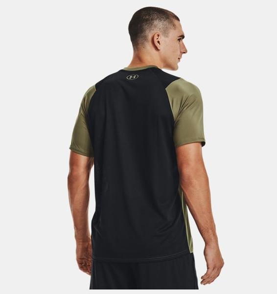 Haki Erkek UA Raid 2.0 Kısa Kollu