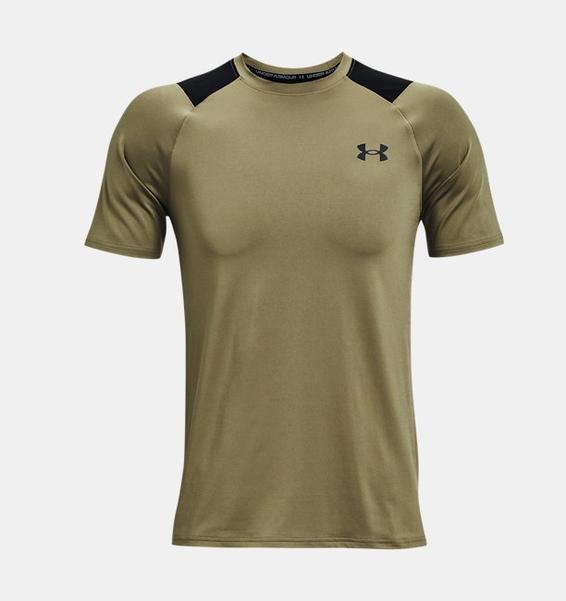 Haki Erkek UA Raid 2.0 Kısa Kollu