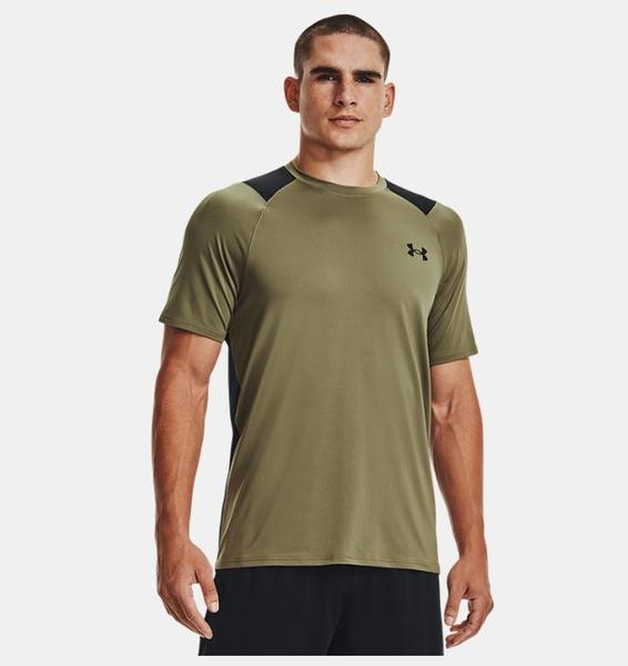 Haki Erkek UA Raid 2.0 Kısa Kollu