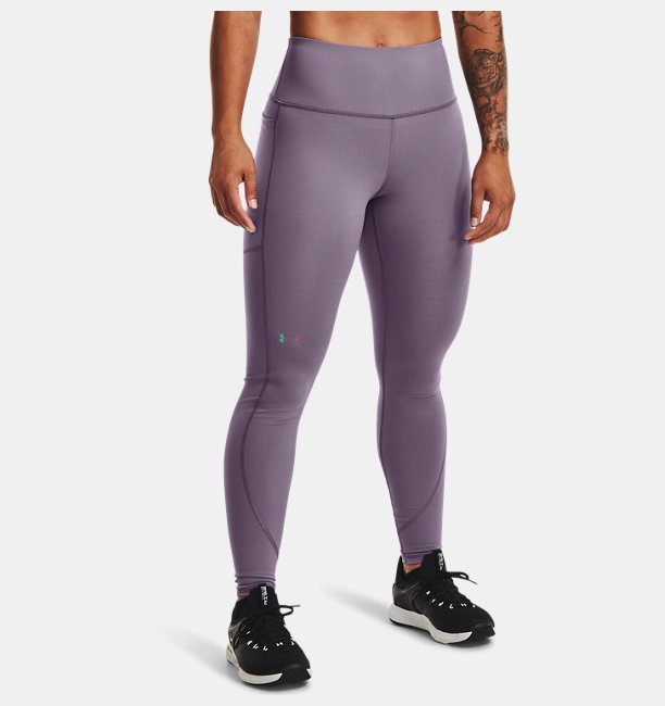 Kadın UA RUSH™ Full-Length Tayt Mor
