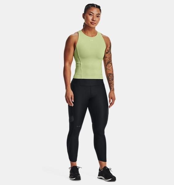 Yeşil Kadın HeatGear® Armour Atlet