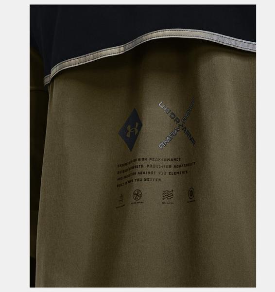 Siyah Erkek UA Terrain Anorak Mont
