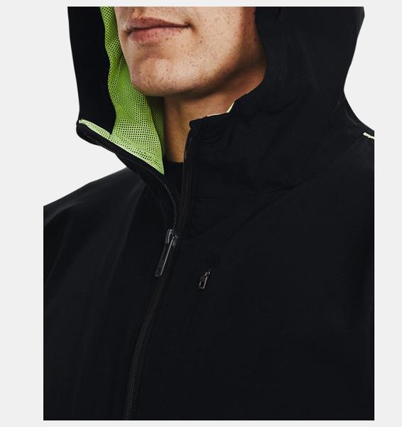Siyah Erkek UA Terrain Anorak Mont