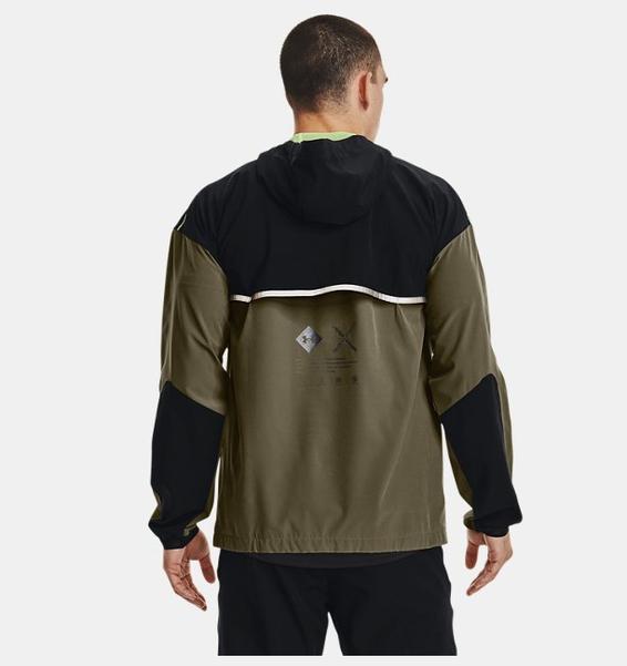Siyah Erkek UA Terrain Anorak Mont