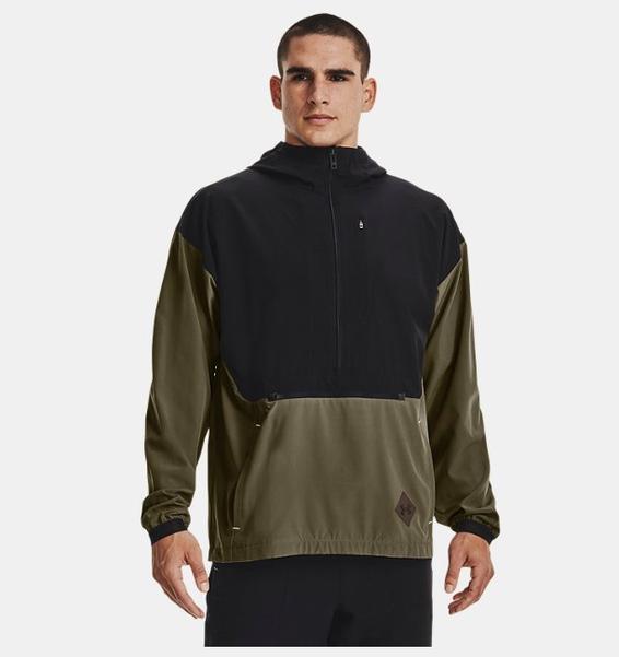 Siyah Erkek UA Terrain Anorak Mont