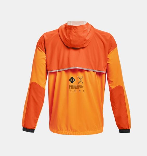 Turuncu Erkek UA Terrain Anorak Mont