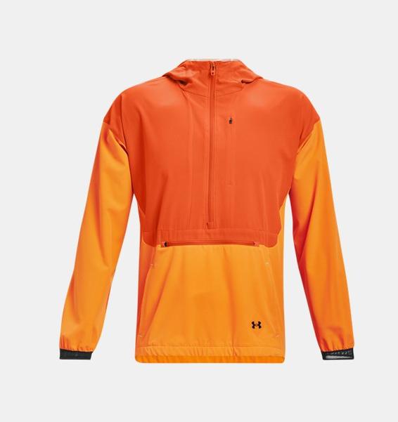 Turuncu Erkek UA Terrain Anorak Mont