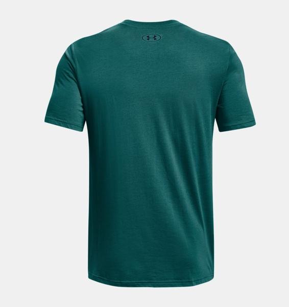 Yeşil Erkek UA Fast Left Chest 3.0 Kısa Kollu