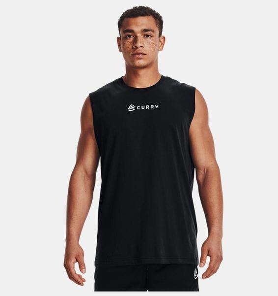 Siyah Erkek Curry Graphic Atlet