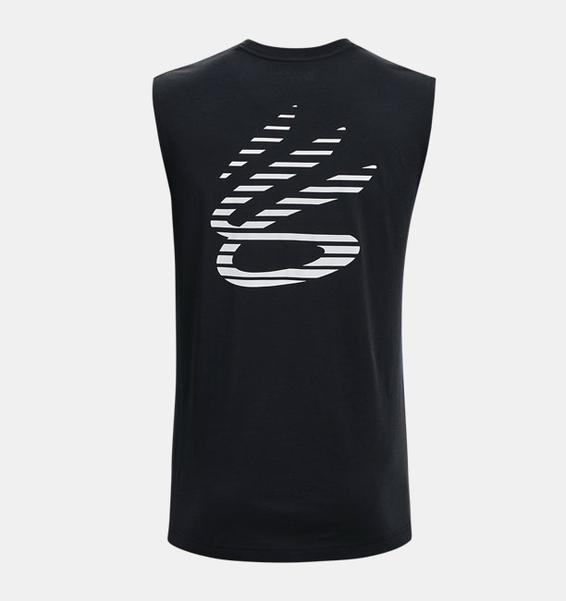 Siyah Erkek Curry Graphic Atlet