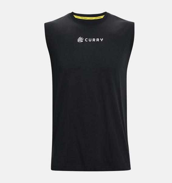 Siyah Erkek Curry Graphic Atlet