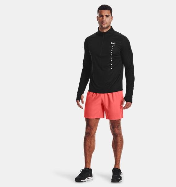 Siyah Erkek UA Speed Stride Shock ½ Fermuarlı