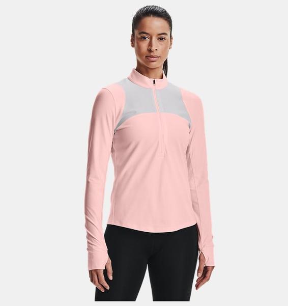 Pembe Kadın UA Qualifier ½ Fermuarlı