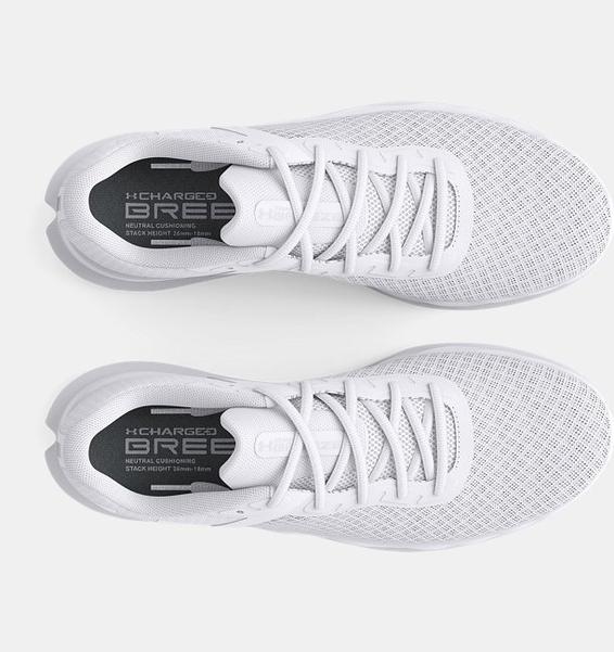 Beyaz Erkek UA Charged Breeze Koşu Ayakkabısı