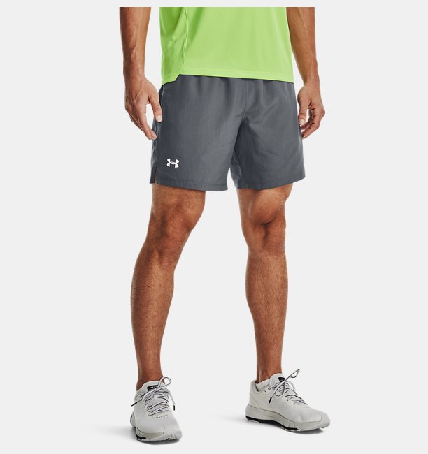 Erkek UA Speed Stride 2.0 Şort Gri