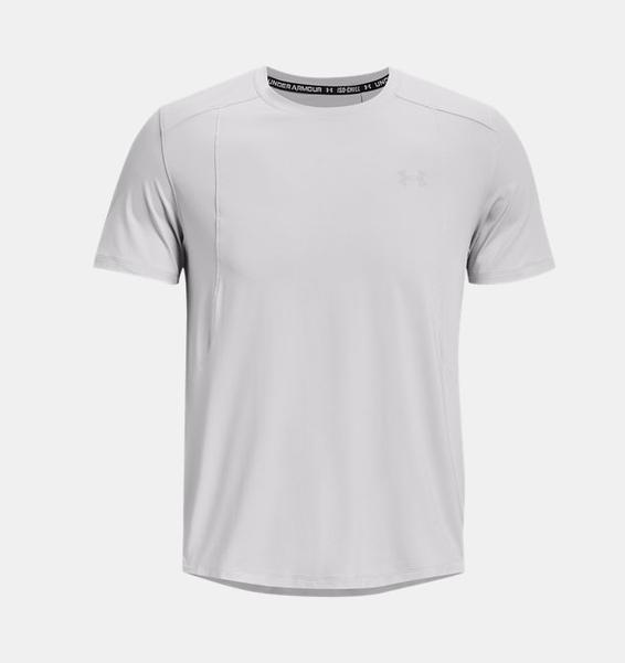 Gri Erkek UA Serin Tutan Koşu Laser Tişört