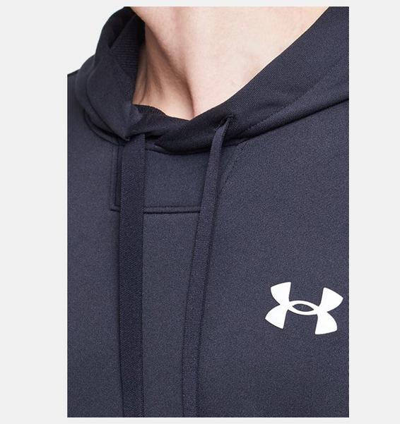 Siyah Erkek UA Armour Terry Kapüşonlu Üst