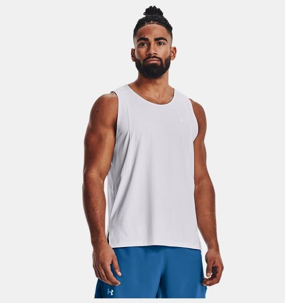 Beyaz Erkek UA Serin Tutan Koşu Laser Atlet