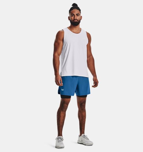 Beyaz Erkek UA Serin Tutan Koşu Laser Atlet