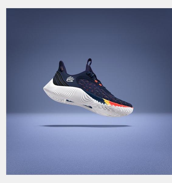 Lacivert Unisex Curry 9 Basketbol Ayakkabısı