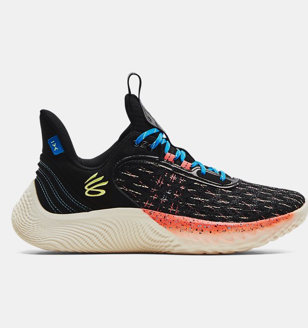 Unisex Curry 9 Basketbol Ayakkabısı Siyah