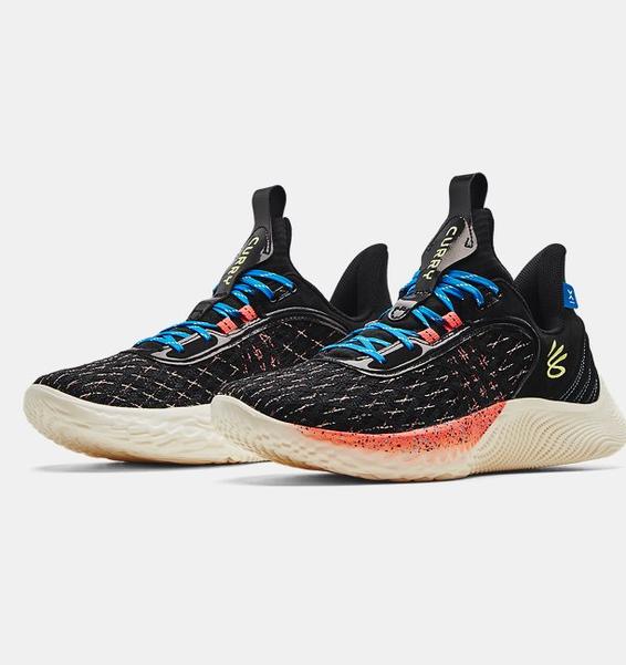 Siyah Unisex Curry 9 Basketbol Ayakkabısı
