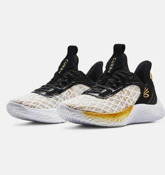 Beyaz Unisex Curry 9 Basketbol Ayakkabısı