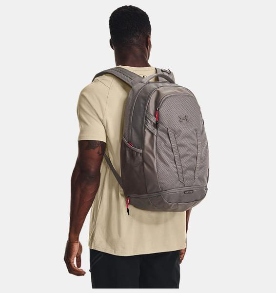 Gri UA Hustle 5.0 Ripstop Sırt Çantası