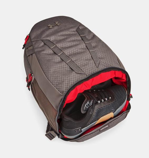 Gri UA Hustle 5.0 Ripstop Sırt Çantası