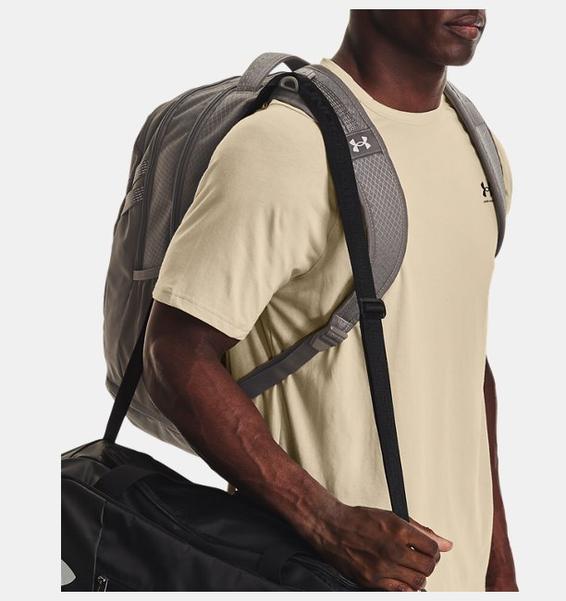 Gri UA Hustle 5.0 Ripstop Sırt Çantası