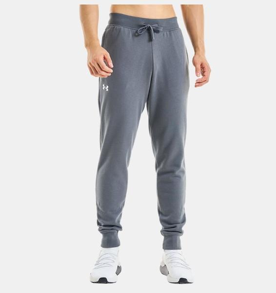 Gri Erkek UA Rival Cotton Eşofman Altı