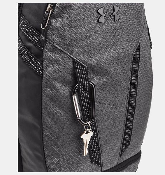 Siyah UA Hustle 5.0 Ripstop Sırt Çantası