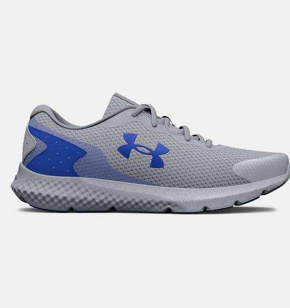 Gri Erkek UA Charged Rogue 3 Reflect Koşu Ayakkabısı