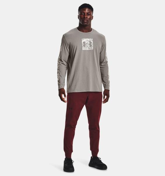 Bordo Erkek UA Unstoppable Dar Paça Eşofman Altı