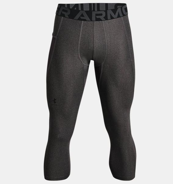 Antrasit Erkek HeatGear® Armour ¾ Tayt