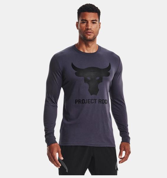 Lacivert Erkek Project Rock Brahma Bull Uzun Kollu