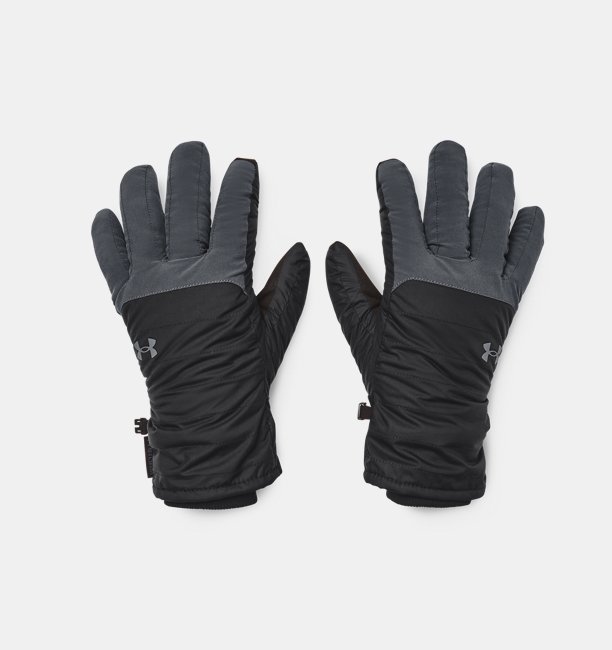 Erkek UA Storm Insulated Eldiven Siyah