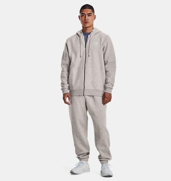 Gri Erkek UA Essential Fleece  Eşofman Altı