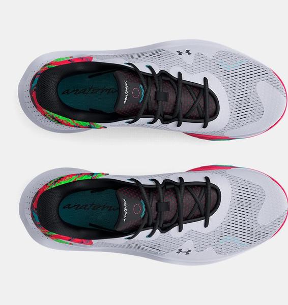 Gri Unisex UA Spawn 4 Baskılı Basketbol Ayakkabısı